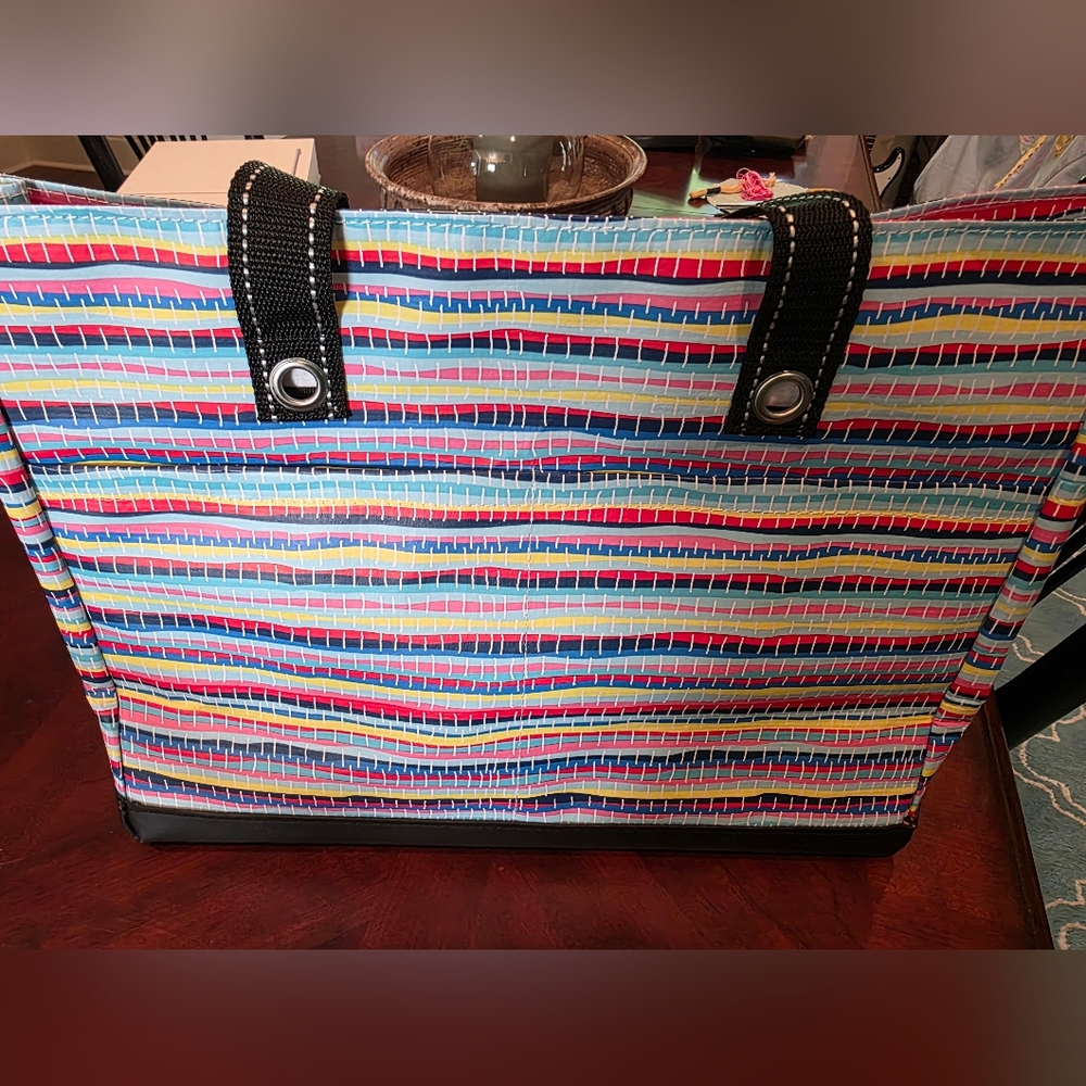 Scout Multicolor Striped Carryall - Picture 2 of 4